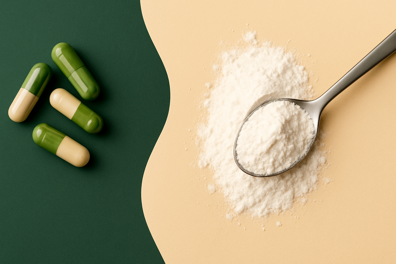 Kapslid või pulbrid? Kuidas valida kõige tõhusam toidulisandi vorm