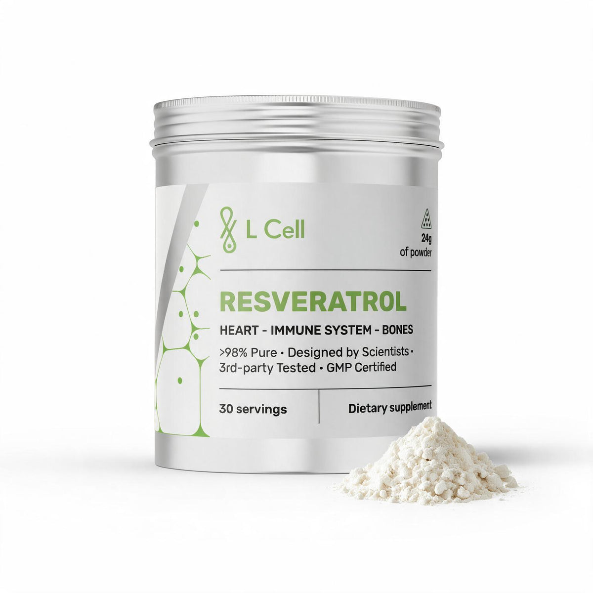 Trans Resveratrool (pulber, 24 g)