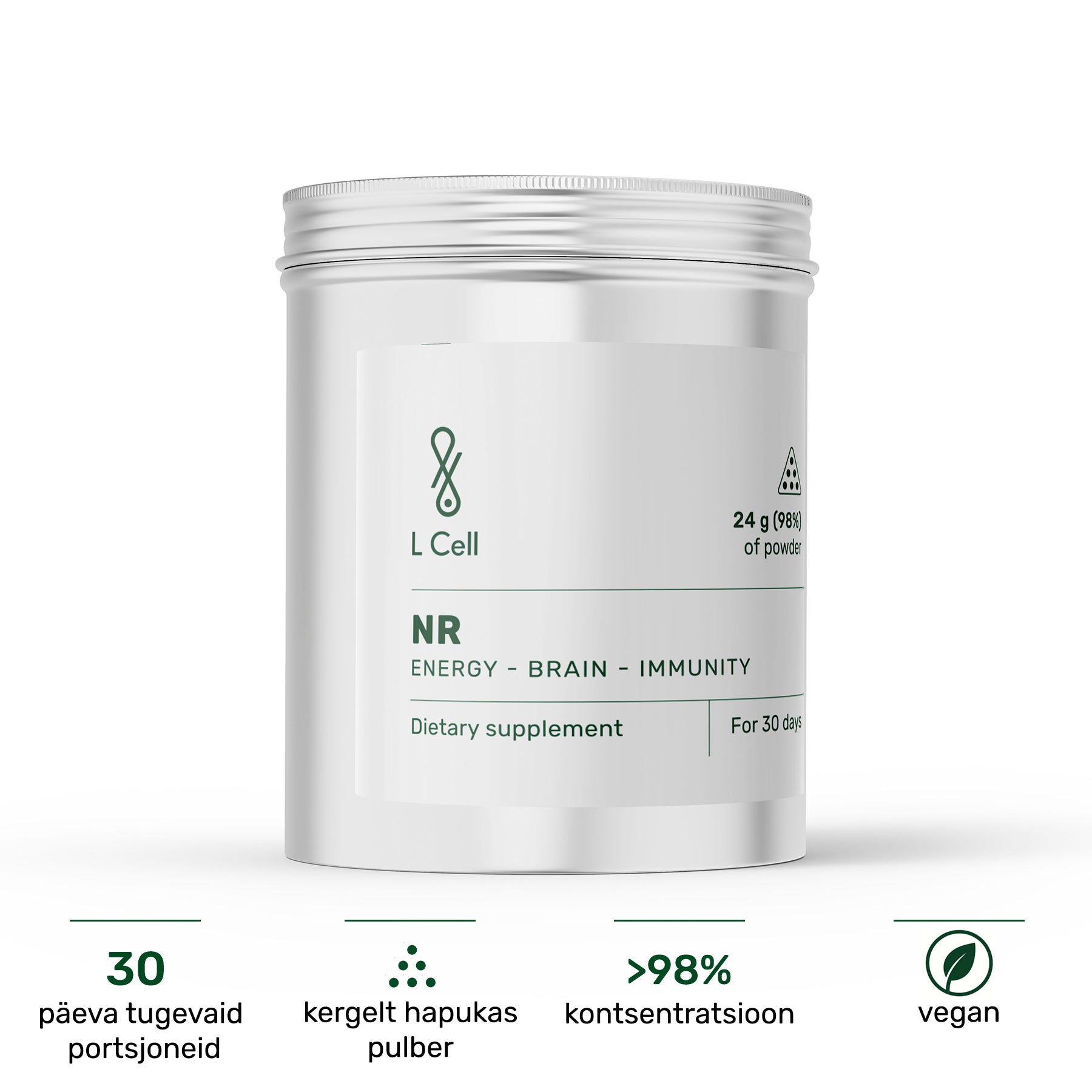 NR Powder 24g (30 days, >98% purity)
