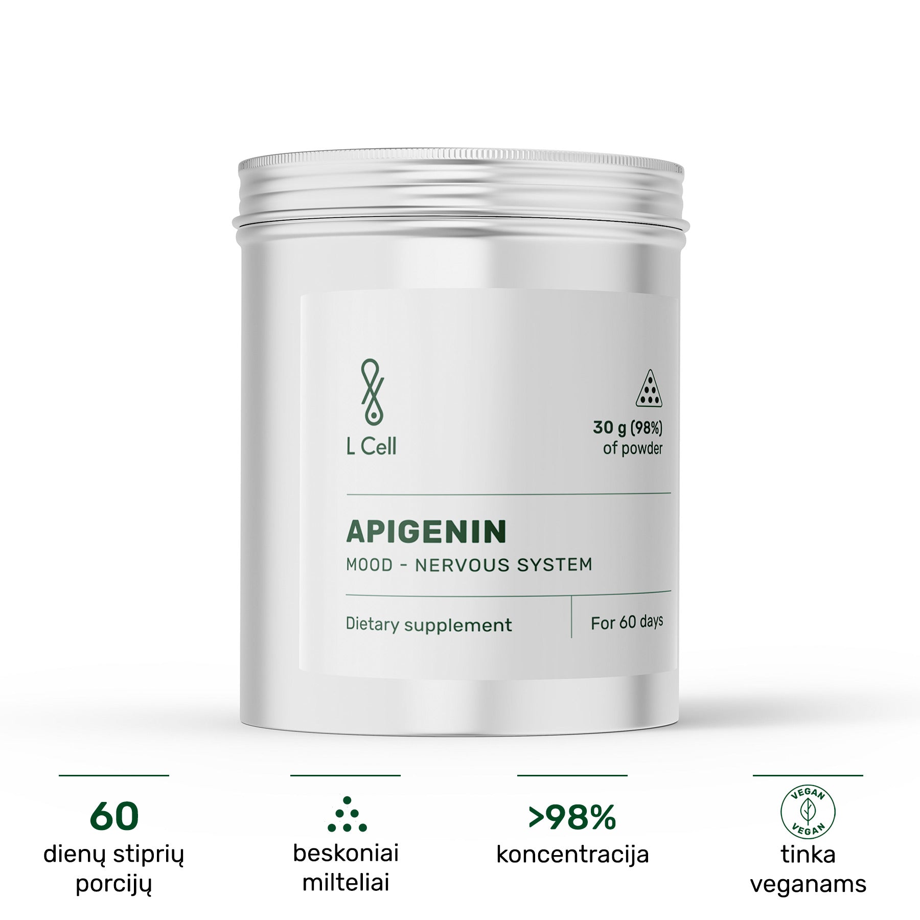 Apigeniin (pulber, 30g)