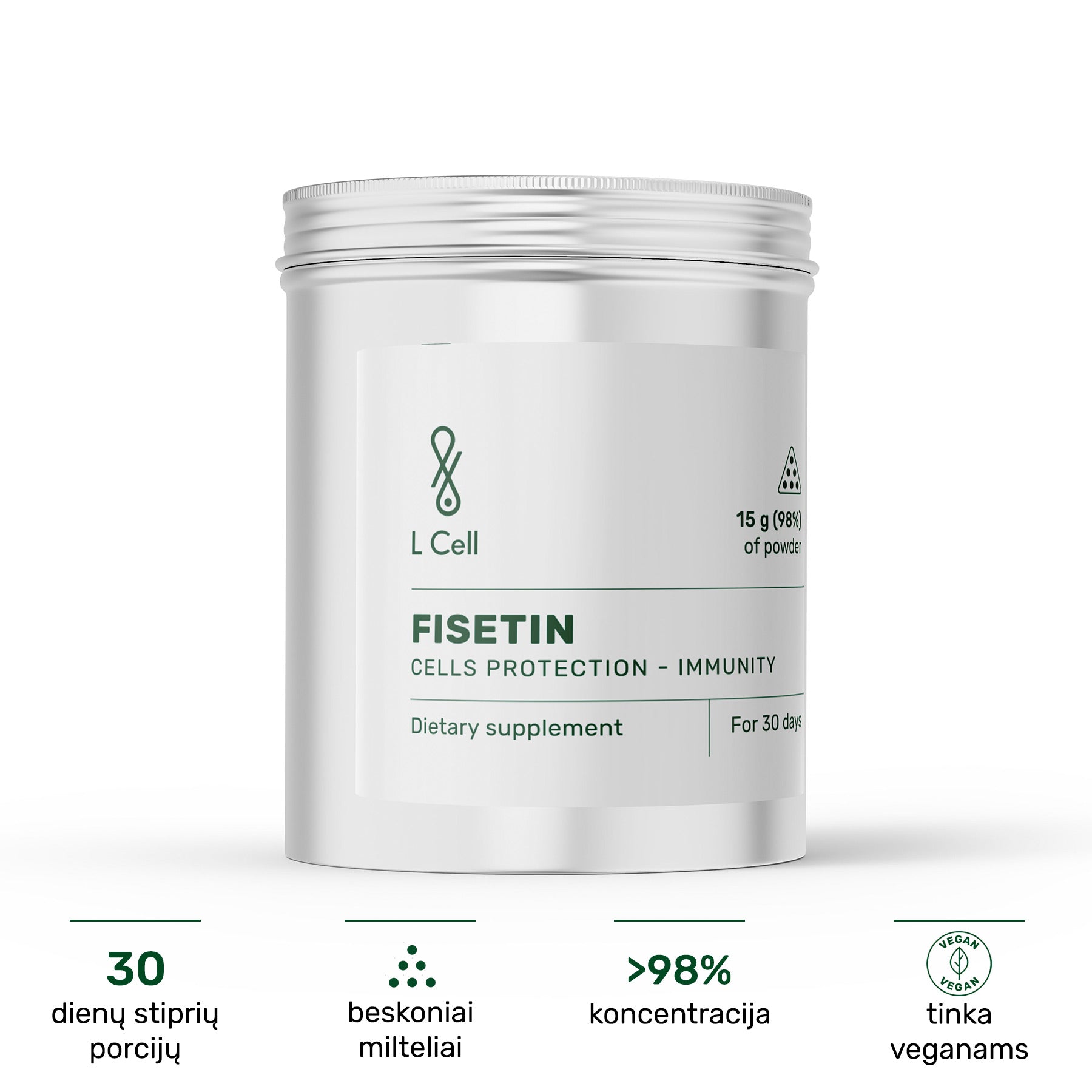 Fisetiin (pulber, 15 g)