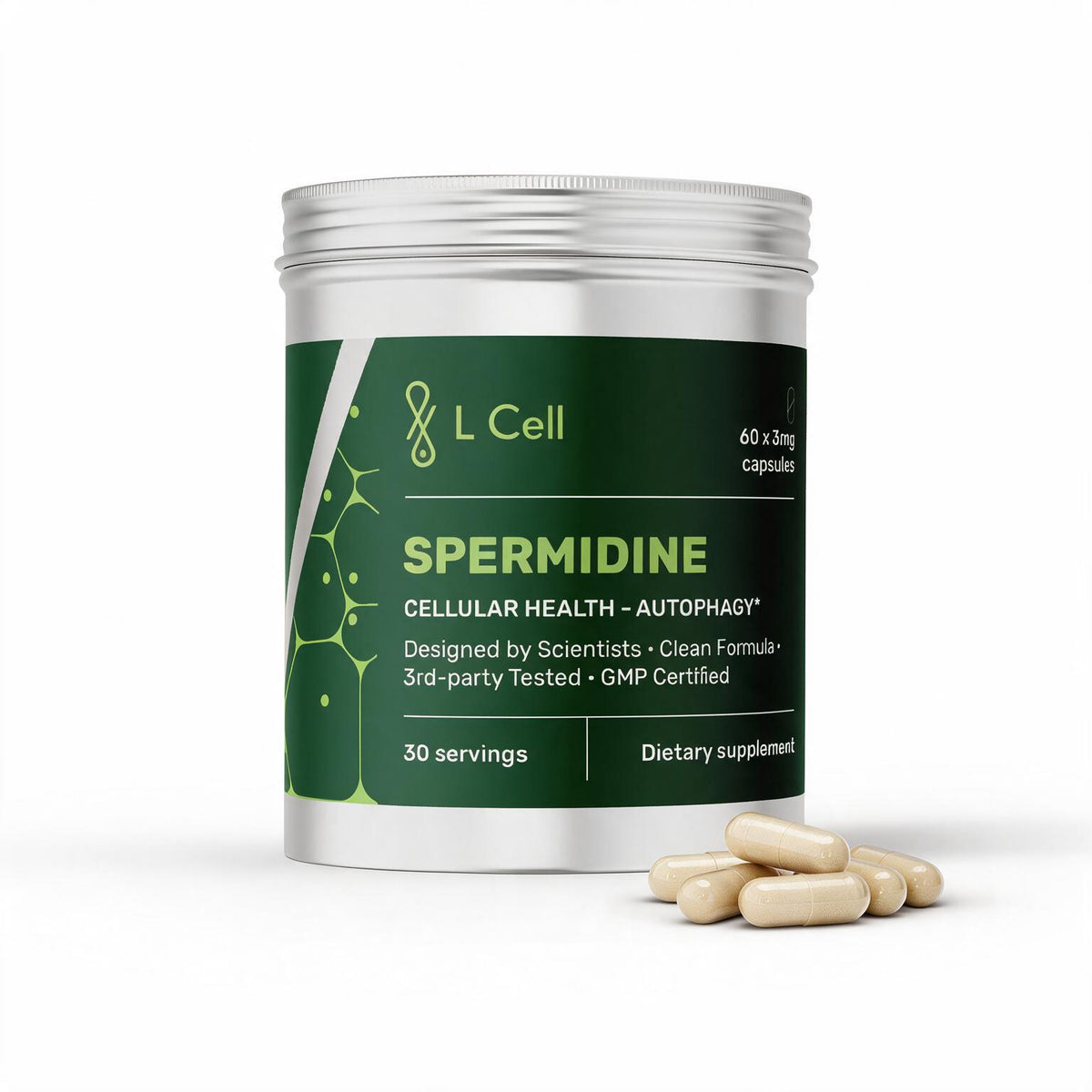 Spermidiin (3 mg kapslid, 60 tk)